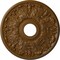 Ekena Millwork Apollo Ceiling Medallion (Fits Canopies up to 5 5/8"), 16 1/2"OD x 3 5/8"ID x 1 1/8"P, Smokey Topaz CM16APSTF - alternate 1